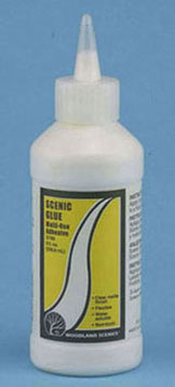 Dollhouse Miniature Scenic Glue 8oz..